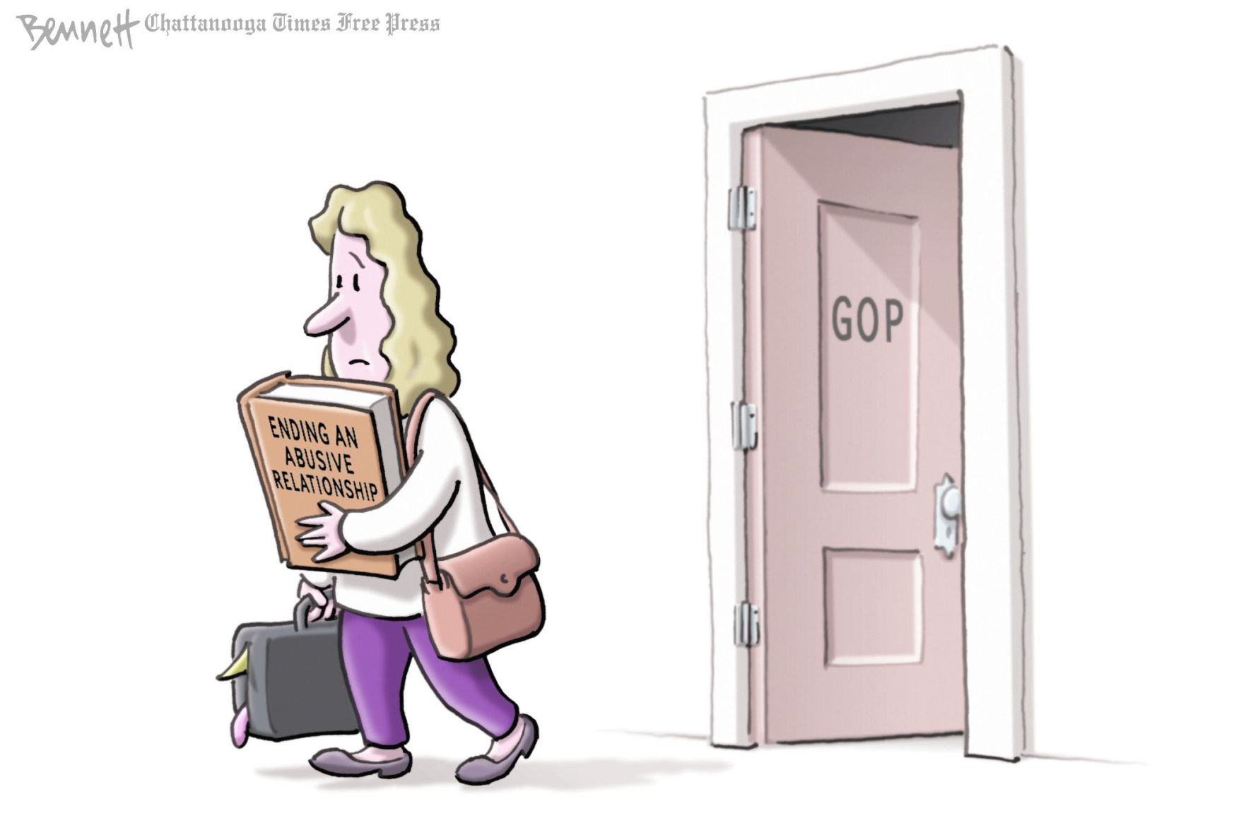 Clay Bennett editorial cartoon